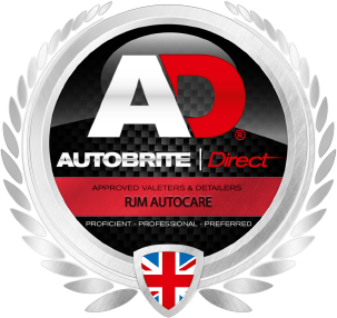 Autobrite Direct RJM Autocare Approval Badge